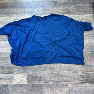 Ava & Viv Deep Blue Short Sleeve Tee